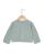Cardigan point mousse vert d'eau 100% lambswool
