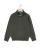 Pull col zippé kaki 100% lambswool 12a-14a
