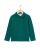 Polo piqué manches longues vert 12a-14a