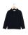 Polo piqué manches longues marine 12a-14a
