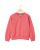 Sweat col rond framboise