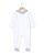Dors bien blanc col volanté en tissu Liberty Betsy