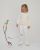 Pantalon large twill blanc