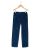 Pantalon élastiqué velours bleu foncé