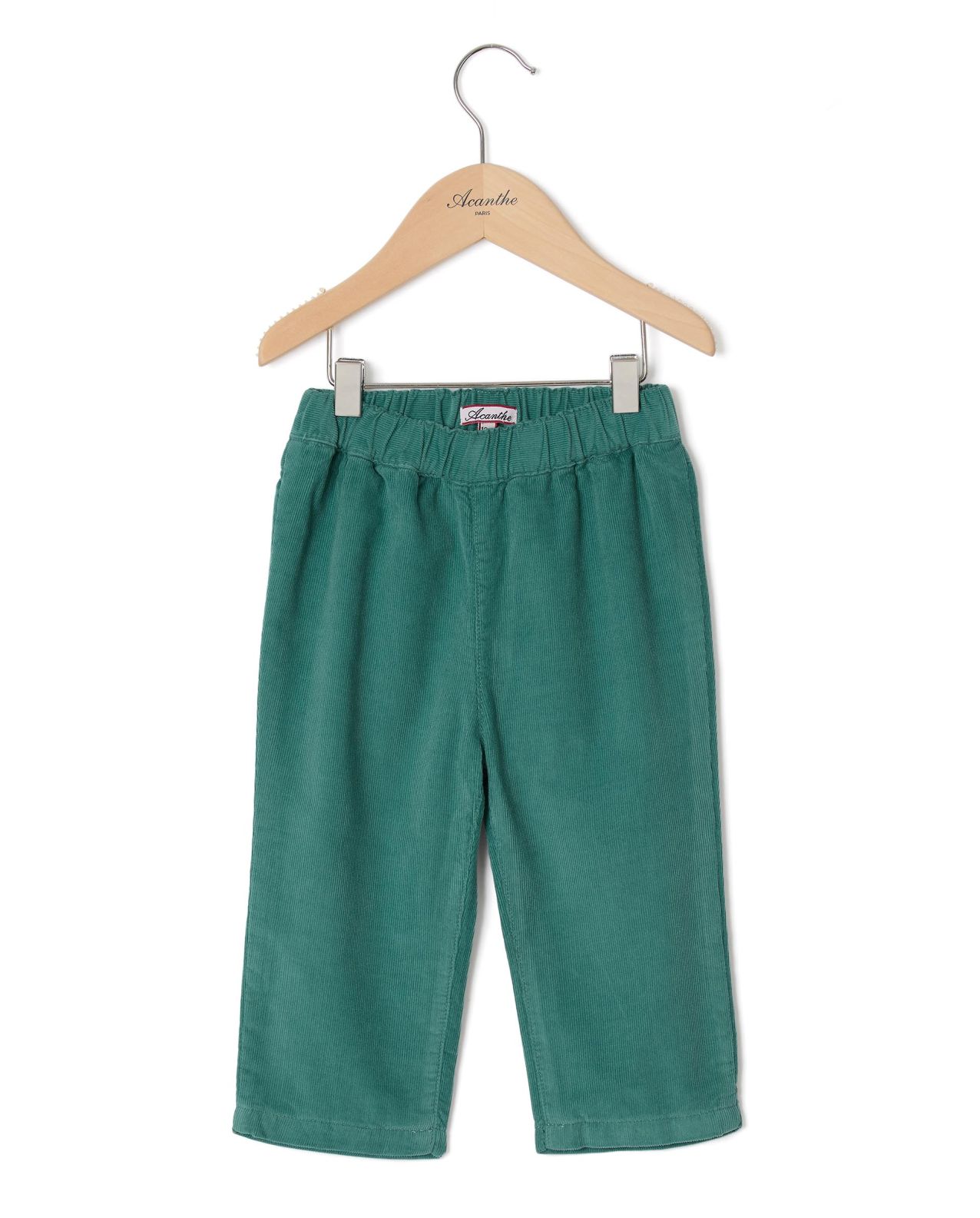 Pantalon velours vert