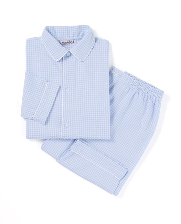 Pyjama vichy ciel 12a-14a
