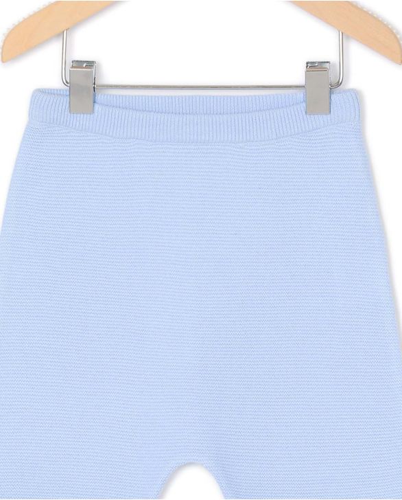 Pantalon point mousse sans pieds ciel