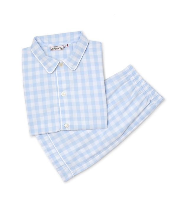 Pyjama gros vichy ciel