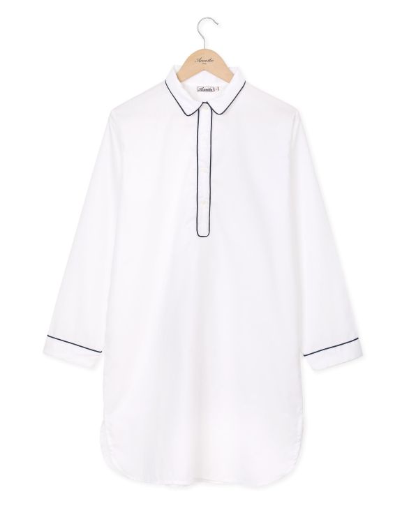 Liquette twill blanc