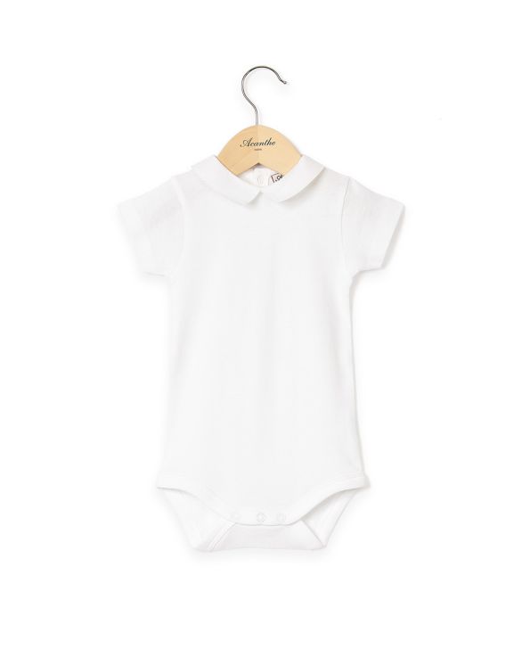 Body blanc col carré blanc