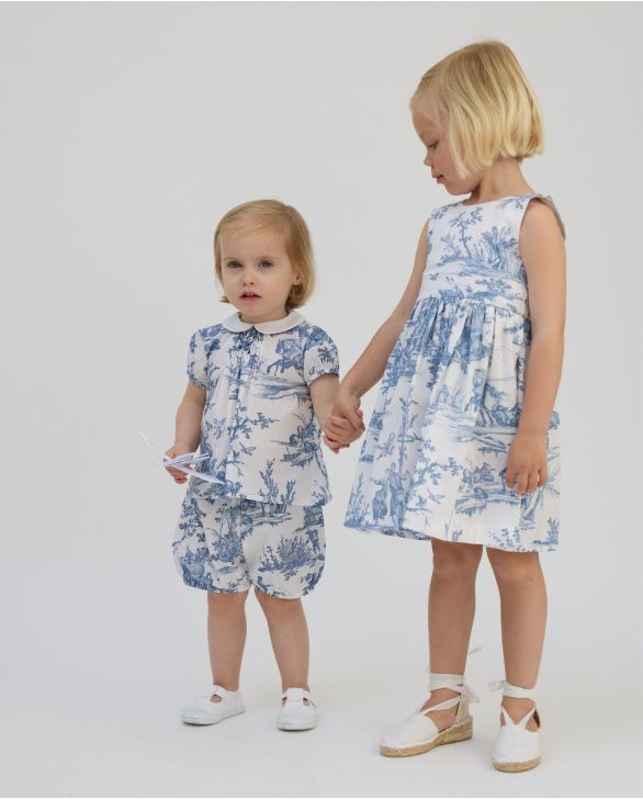 Bloomer imprimé TOILE DE JOUY