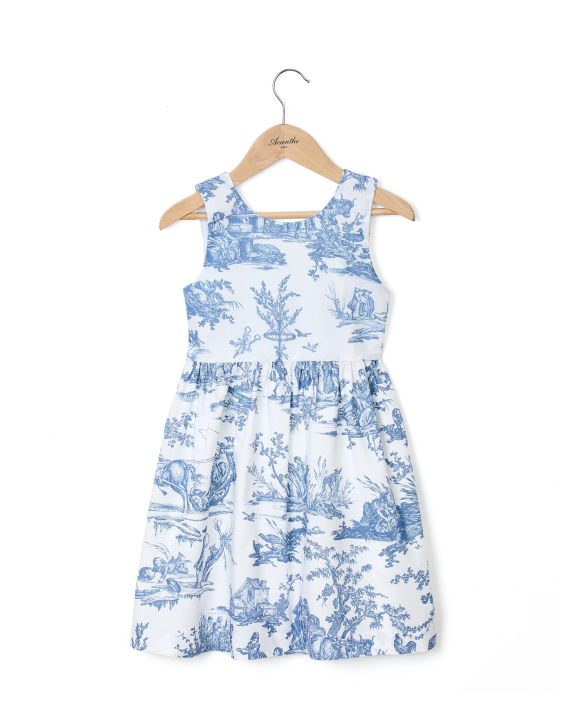 Robe sans manches imprimé TOILE DE JOUY