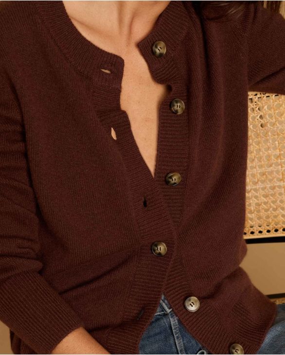 cardigan GIA 100% cachemire