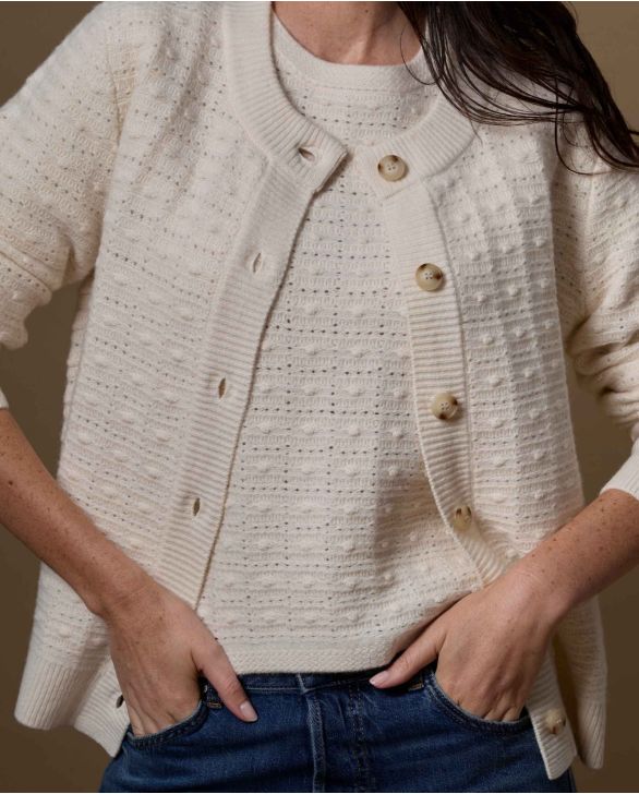 cardigan GIA 100% mérinos