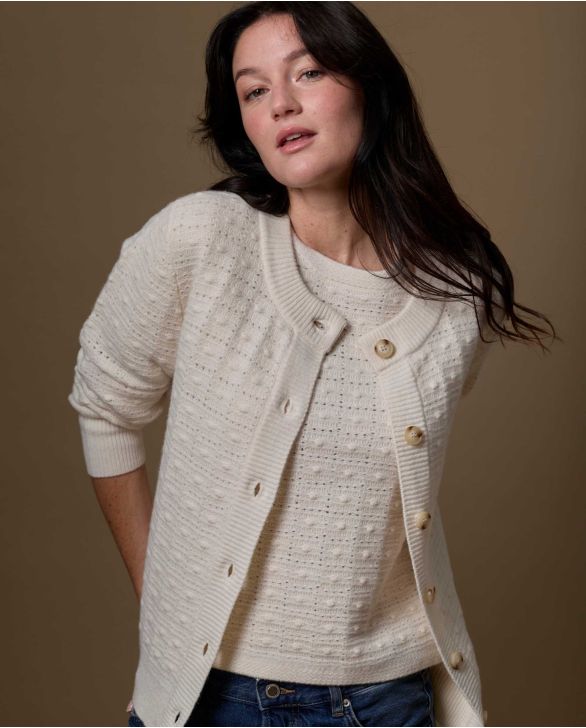 cardigan GIA 100% mérinos