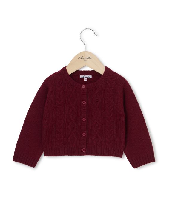 cardigan ROXANE 100% lambswool