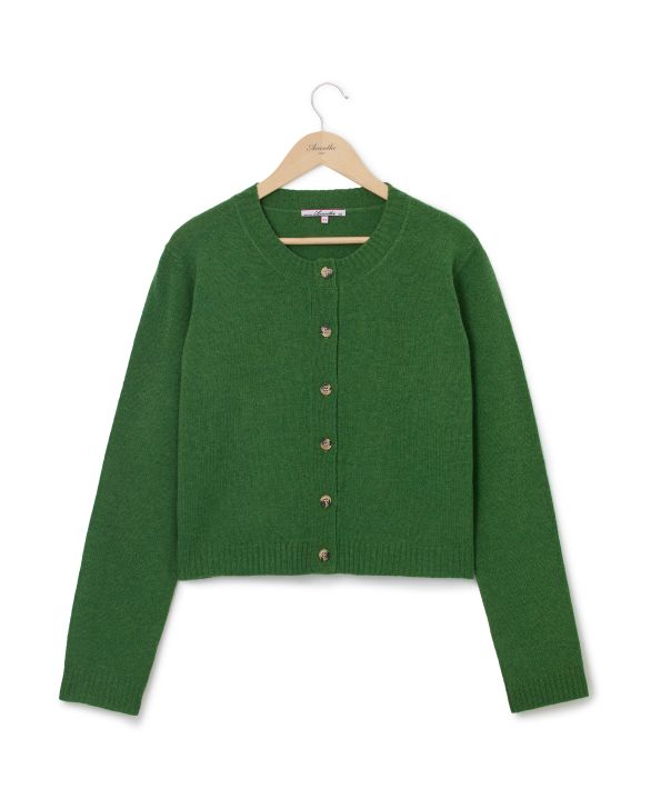 cardigan CLARA 100% lambswool