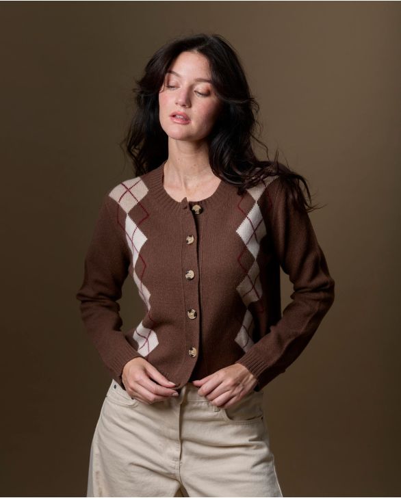 cardigan ANOUCHKA 100% lambswool
