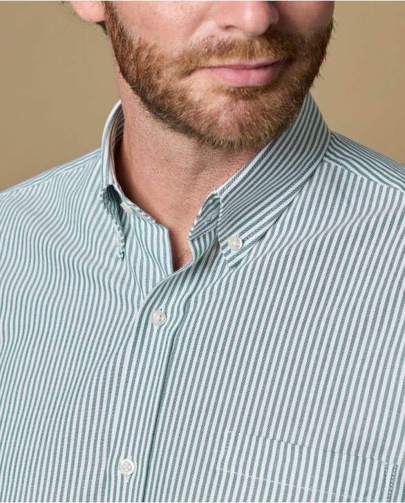 chemise col boutonné coton