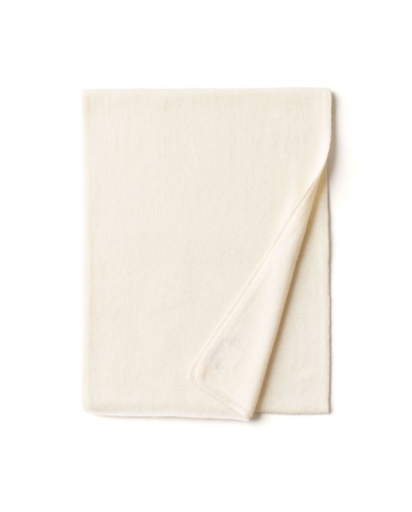 Echarpe écru 100% cachemire