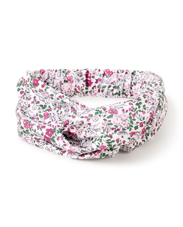Bandeau imprimé fleur rose