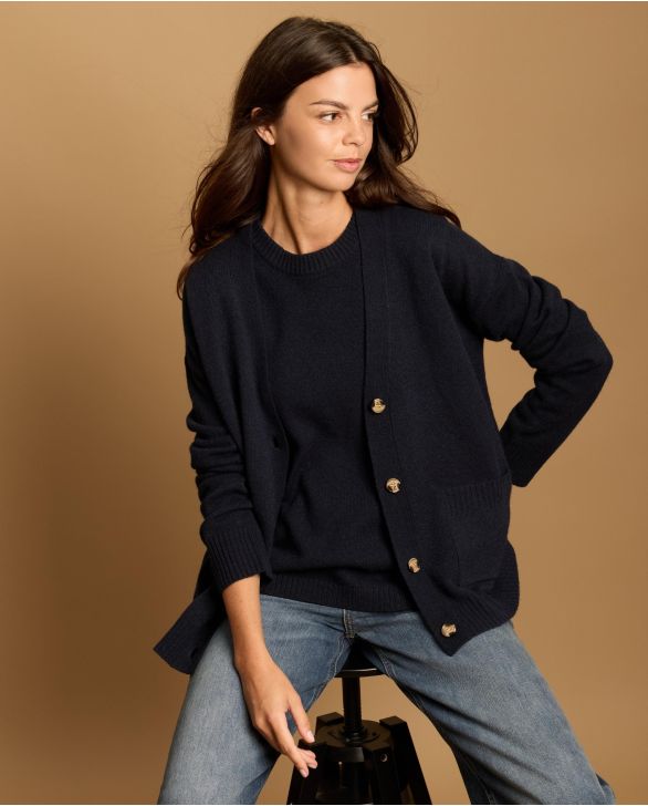cardigan SUZANNE 100% lambswool