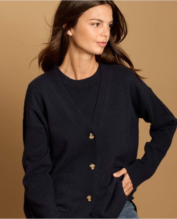 cardigan SUZANNE 100% lambswool