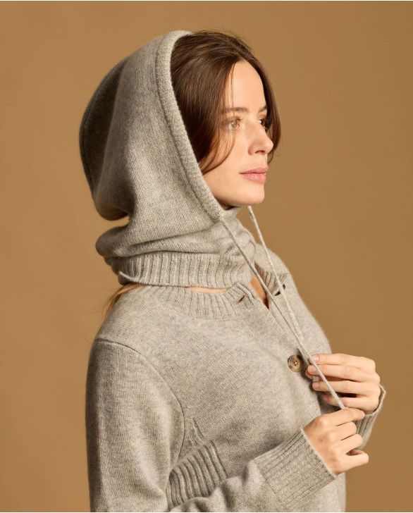 cagoule EMMA 100% cachemire
