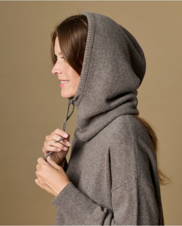 cagoule EMMA 100% cachemire