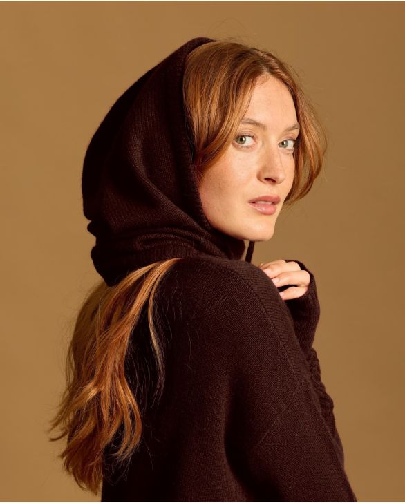 cagoule EMMA 100% cachemire