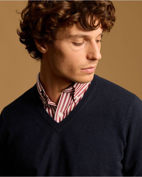 Chemise col boutonné manches longues