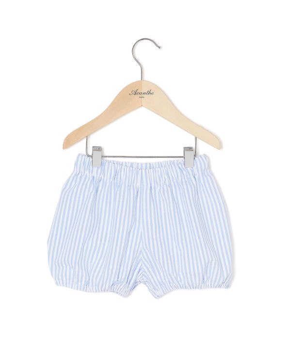 Bloomer seersucker ciel