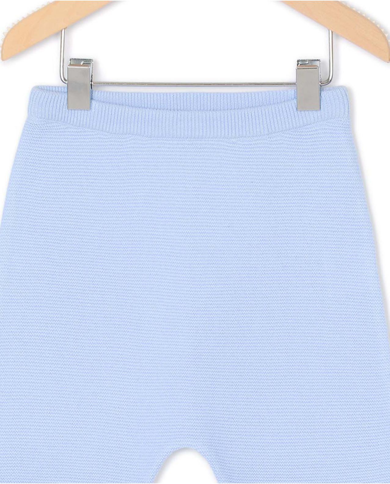Pantalon point mousse sans pieds ciel