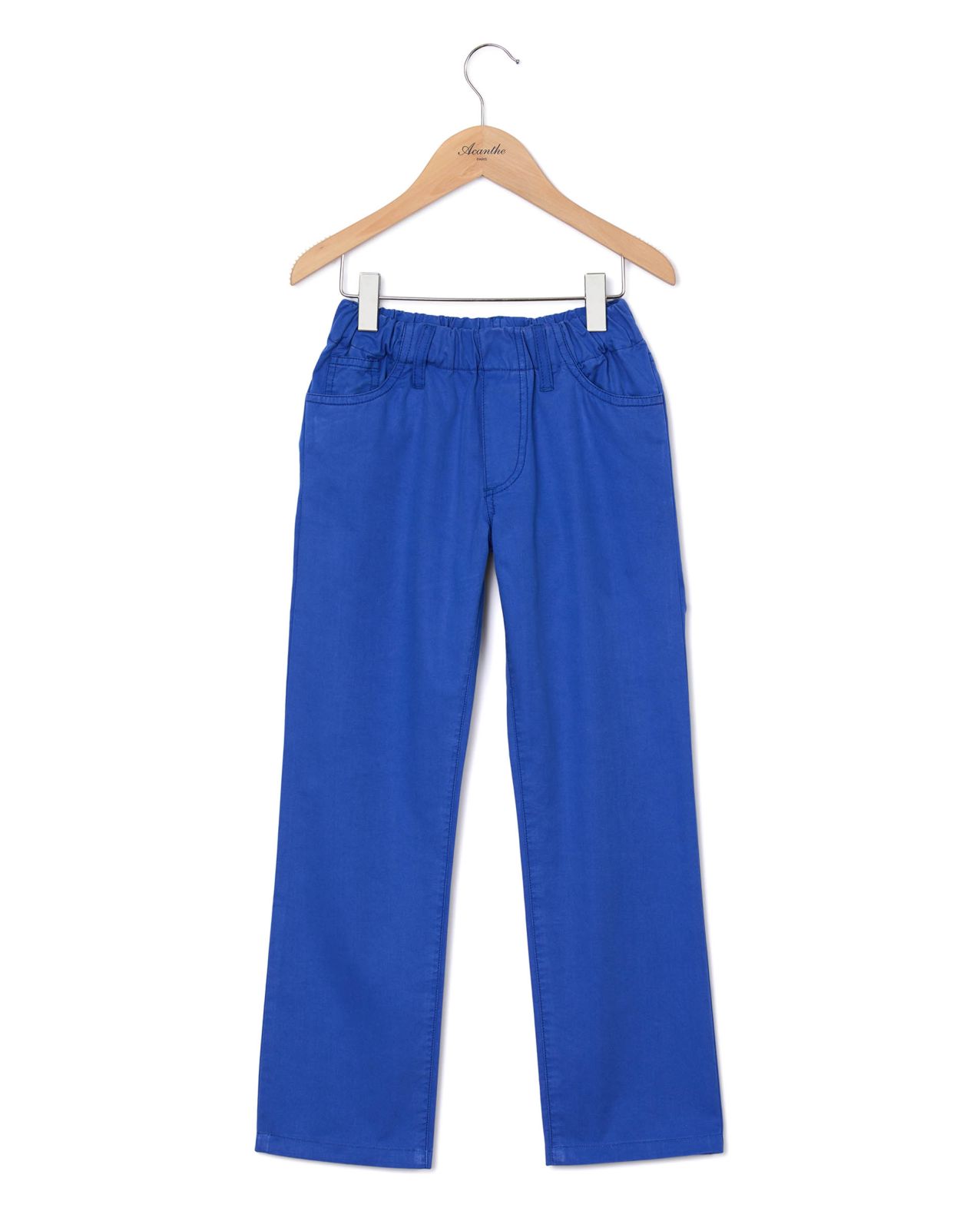 Pantalon boule twill bleu