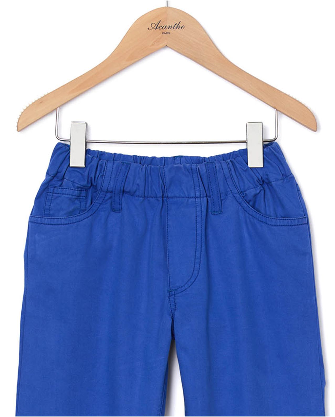 Pantalon boule twill bleu