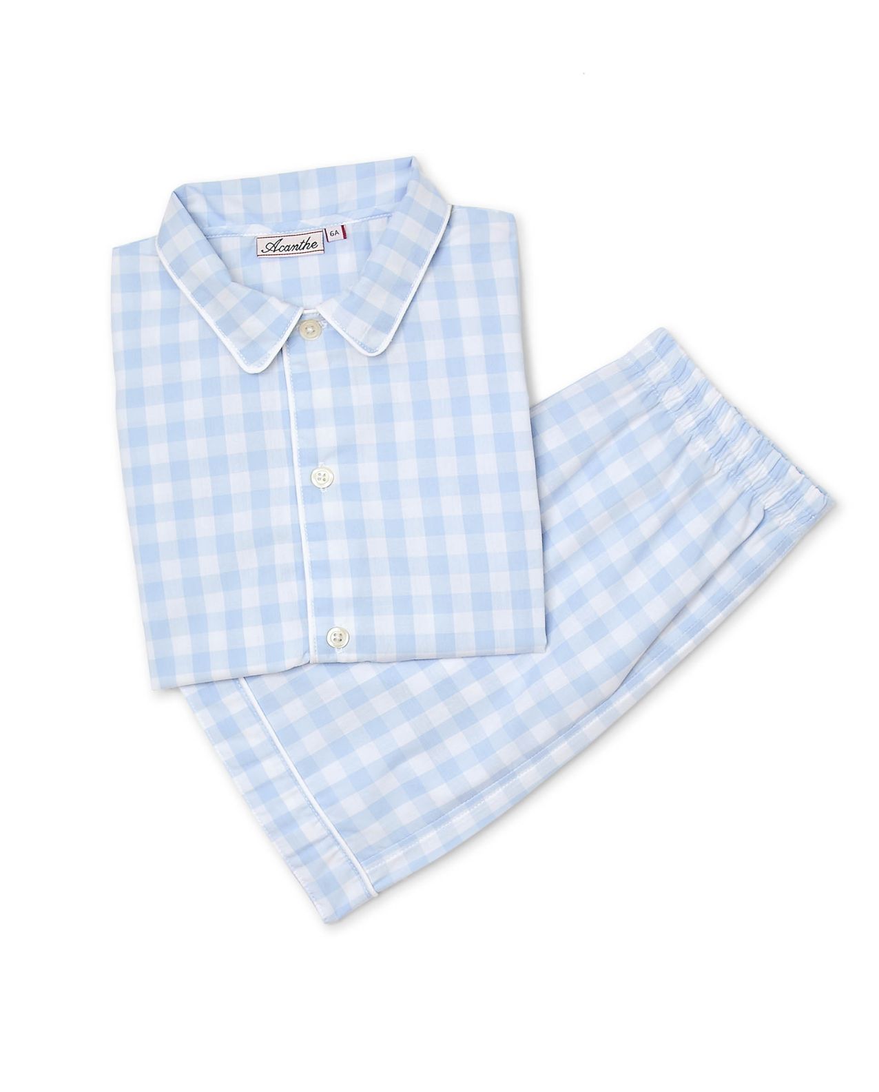 Pyjama gros vichy ciel