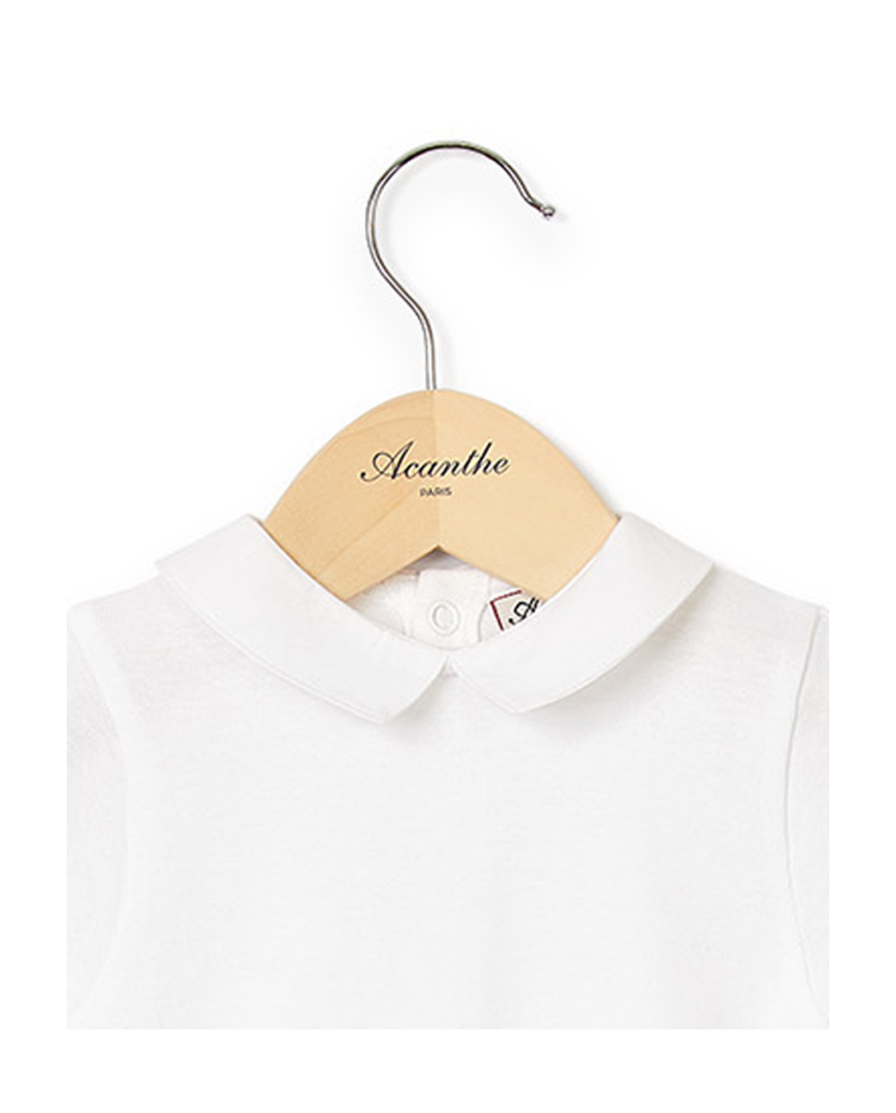 Body blanc col carré blanc