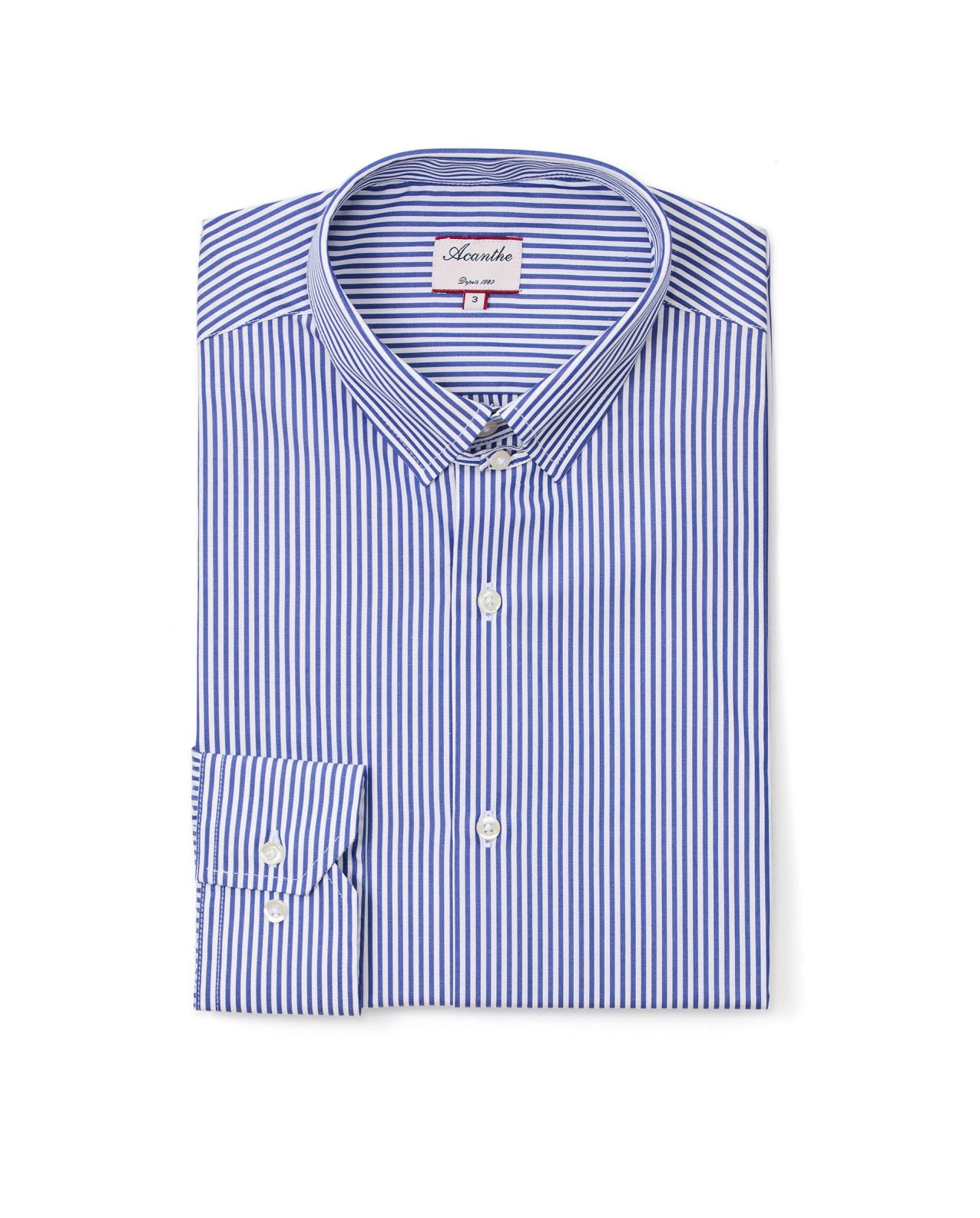 chemise col italien coton 