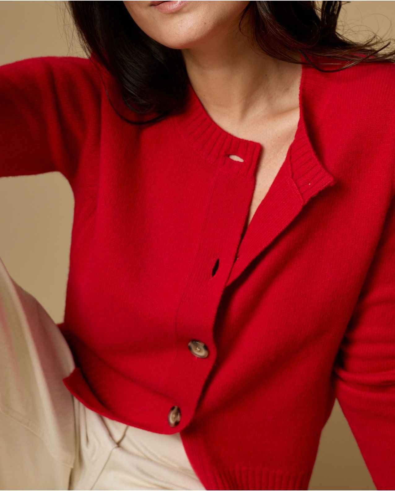 cardigan CARLOTTA 100% cachemire