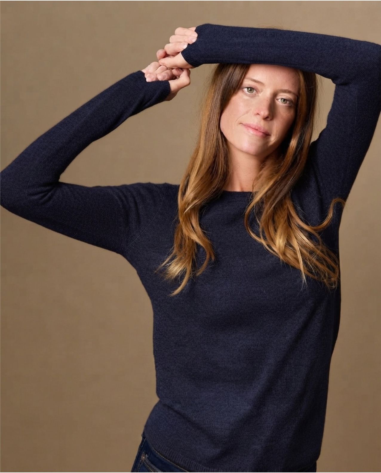 pull SOLENE 100% cachemire