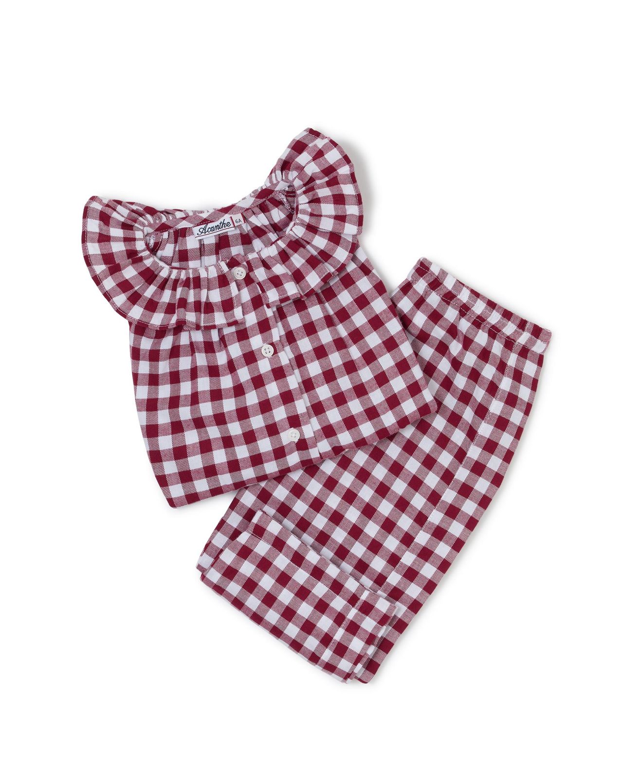 pyjama fille manches longues 