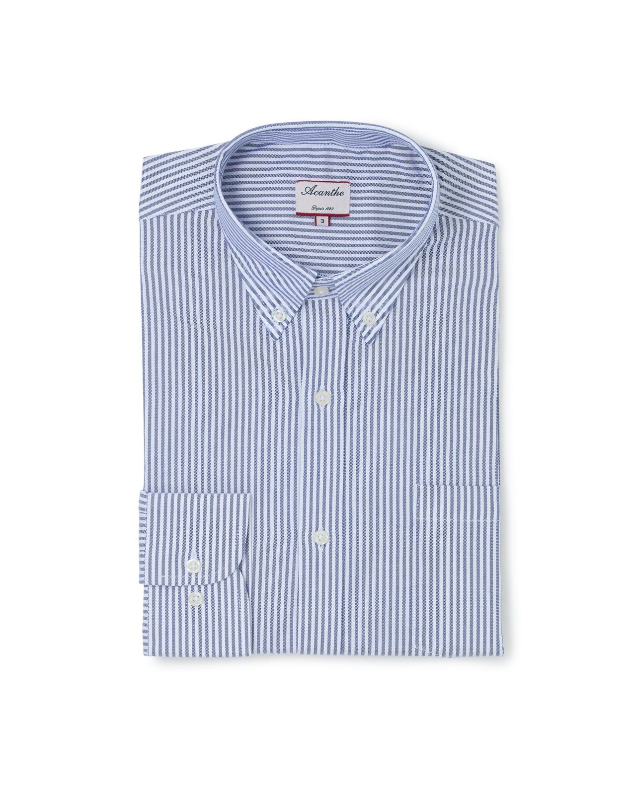 chemise col boutonné coton