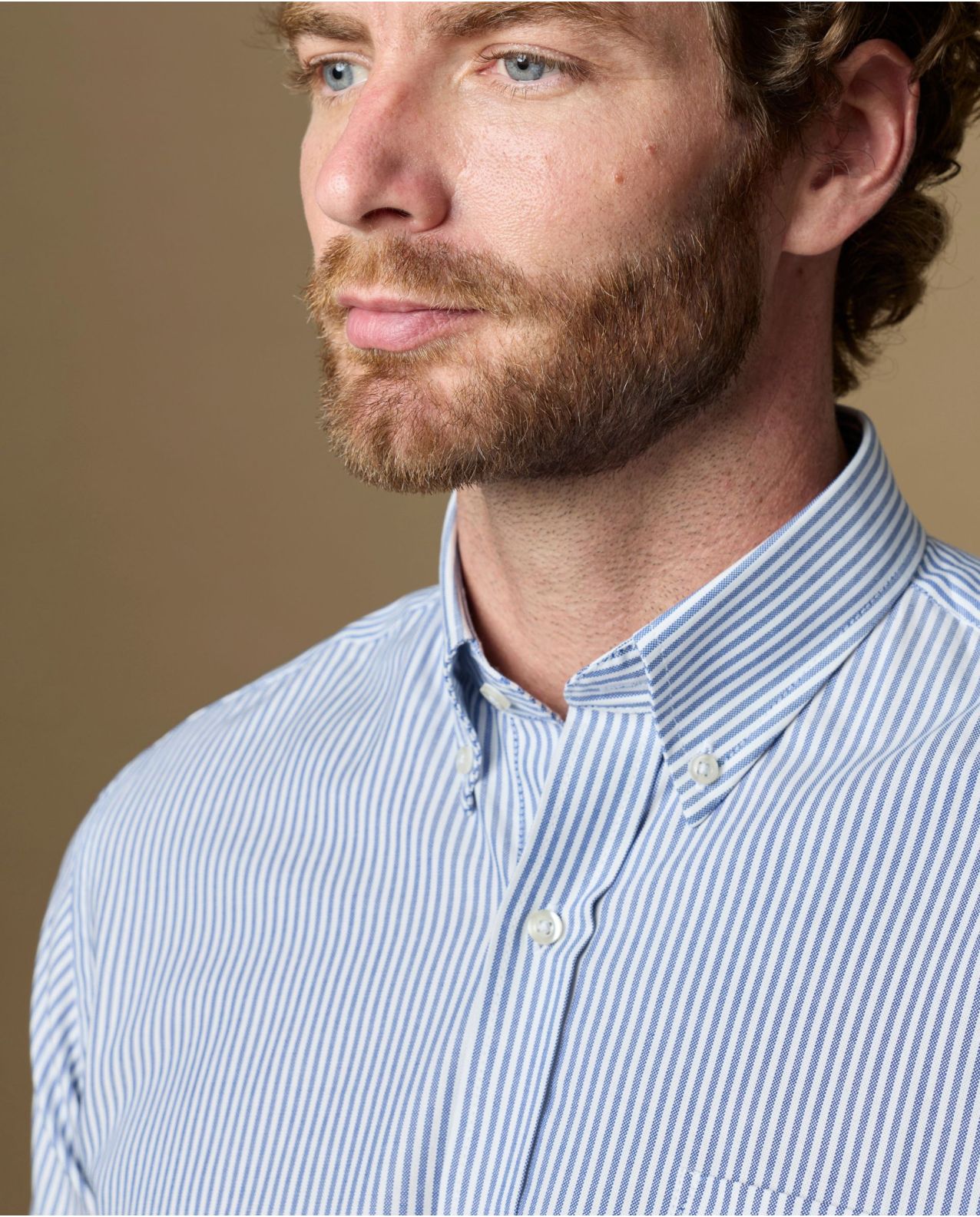 chemise col boutonné coton