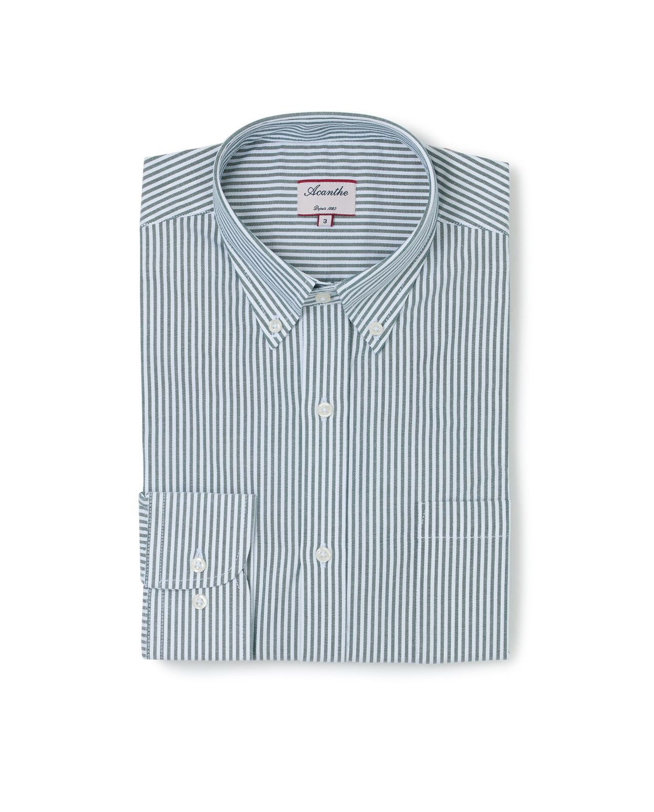 chemise col boutonné coton