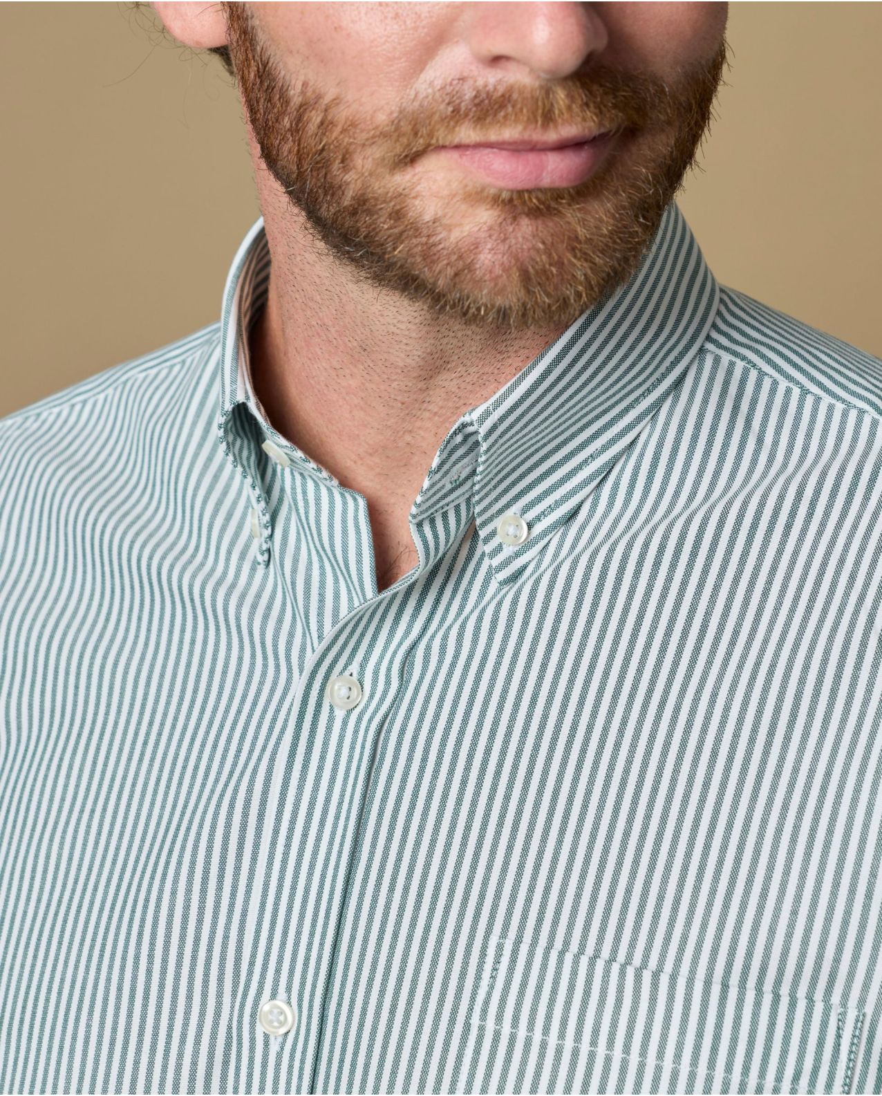 chemise col boutonné coton