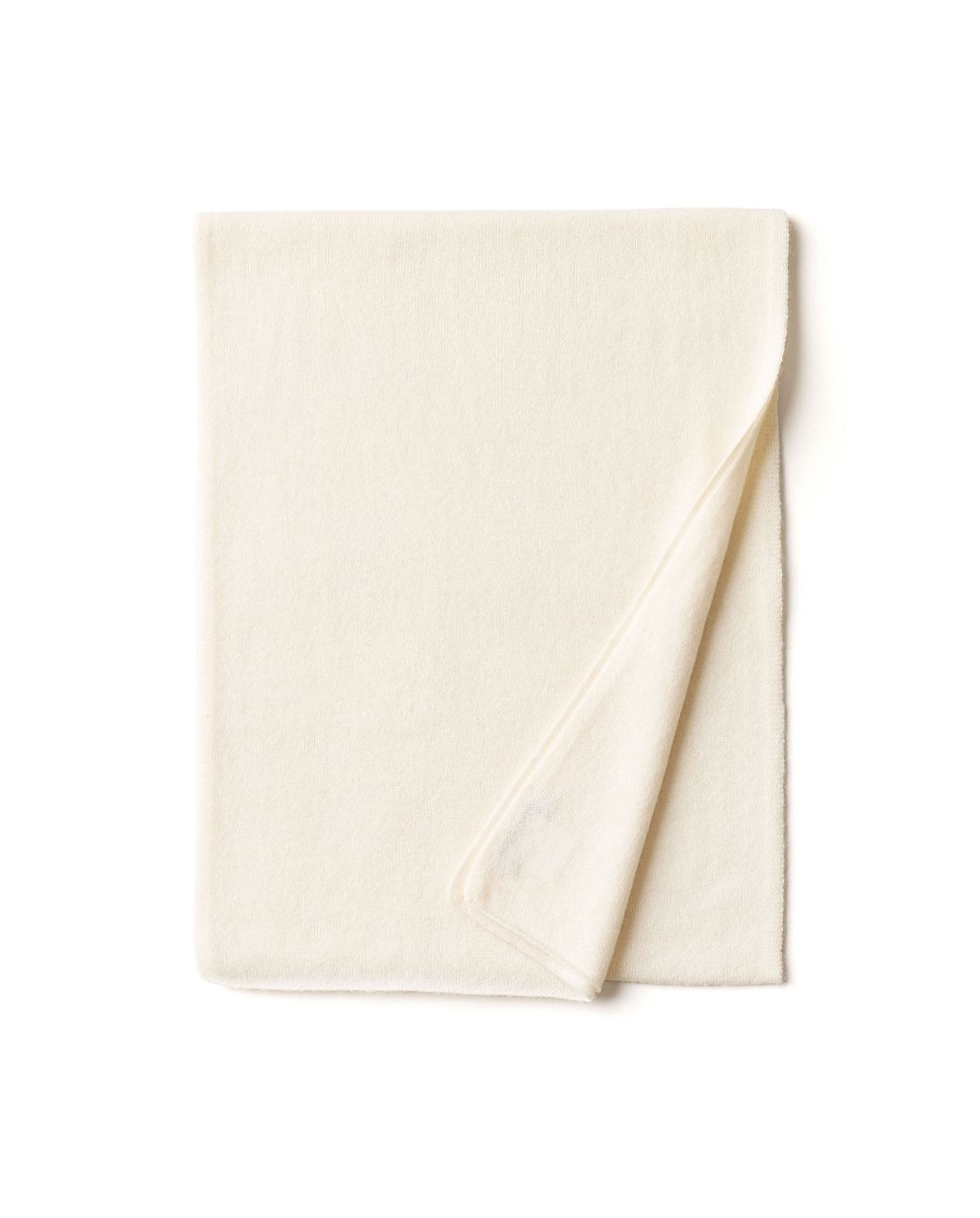 Echarpe écru 100% cachemire