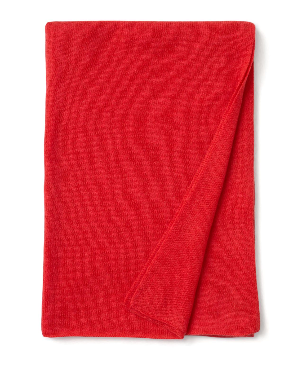 Echarpe orange 100% cachemire