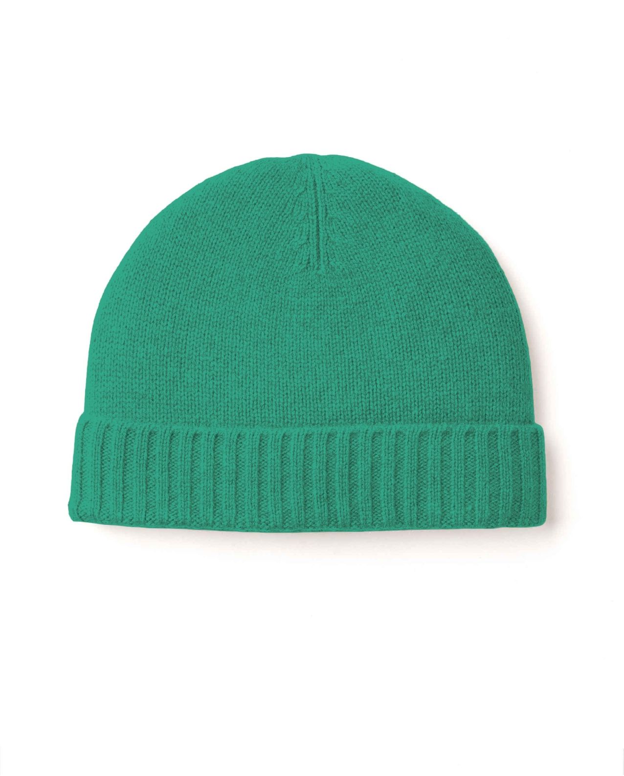 Bonnet vert pré 100% cachemire