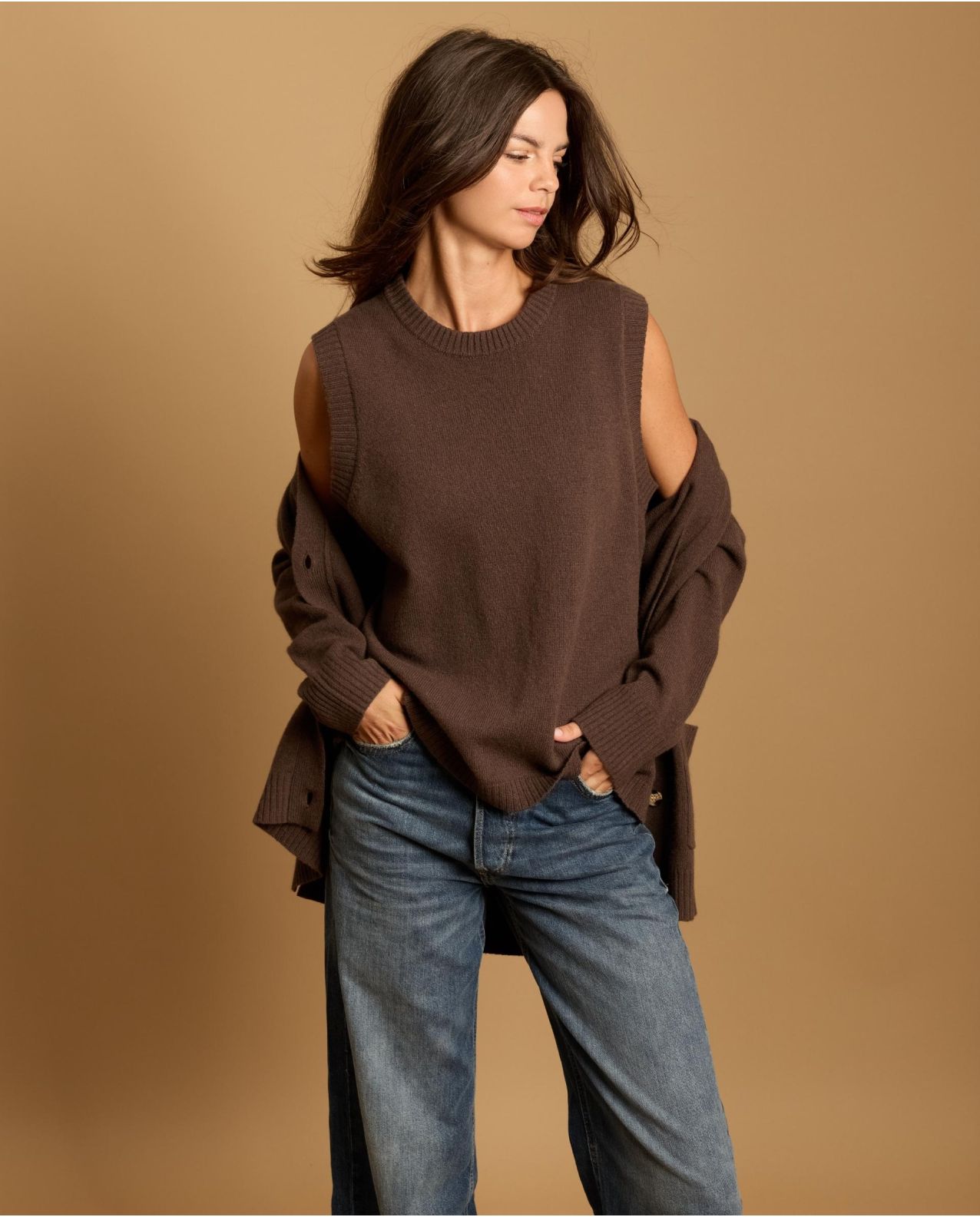 cardigan SUZANNE 100% lambswool