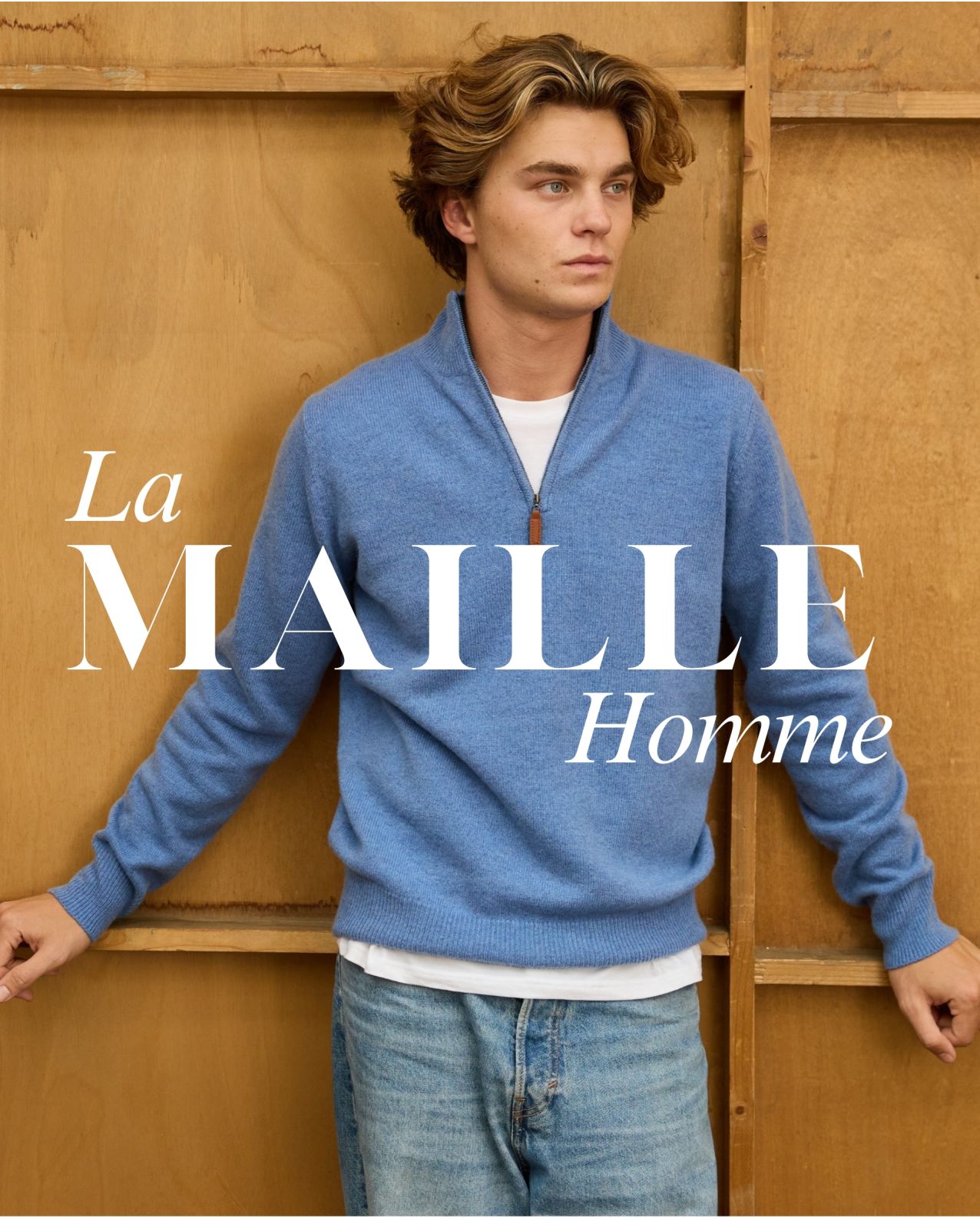 Factice les essentiels maille homme